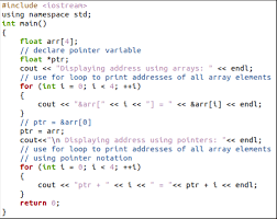 Pointers & Arrays